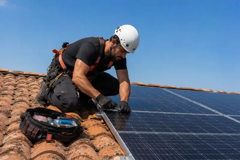 Maintenance et monitoring de panneaux solaires à l'Isle-sur-la-Sorgue