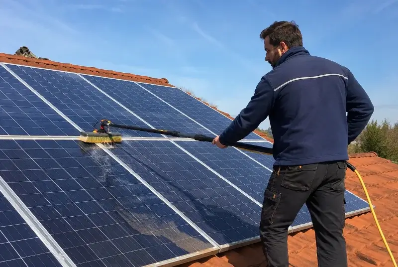 Nettoyage et entretien de panneaux solaires à l'Isle-sur-la-Sorgue